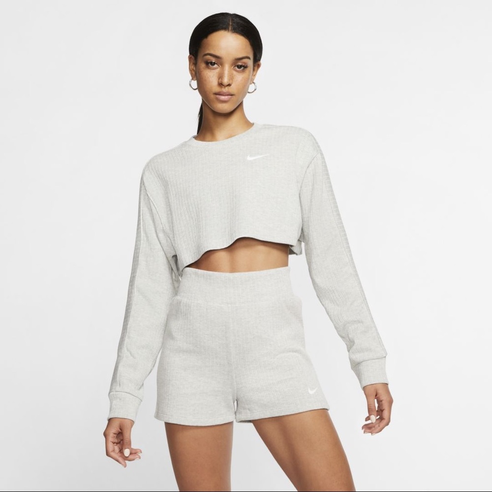 Women’s Nike Sportswear Crop Fleece Top